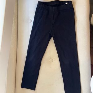 3T girls black leggings